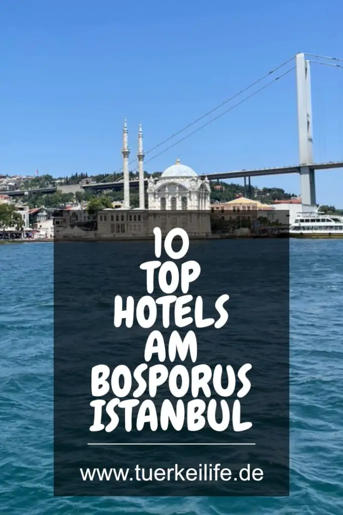 10 najboljših luksuznih hotelov ob Bosporju Istanbul 2023 - Turčija Life