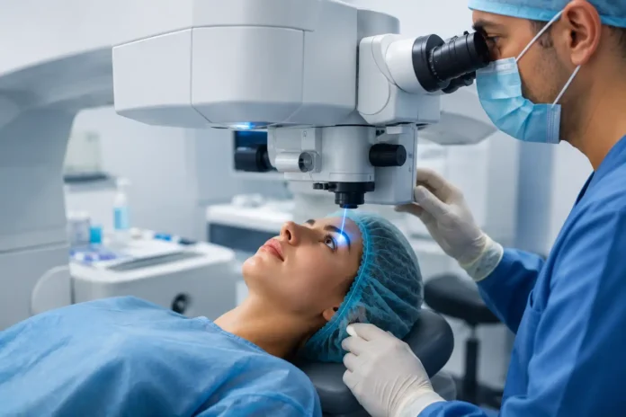 Augen lasern in der Türkei 2026: LASIK, Femto-LASIK, PRK, SMILE, Kosten & Risiken