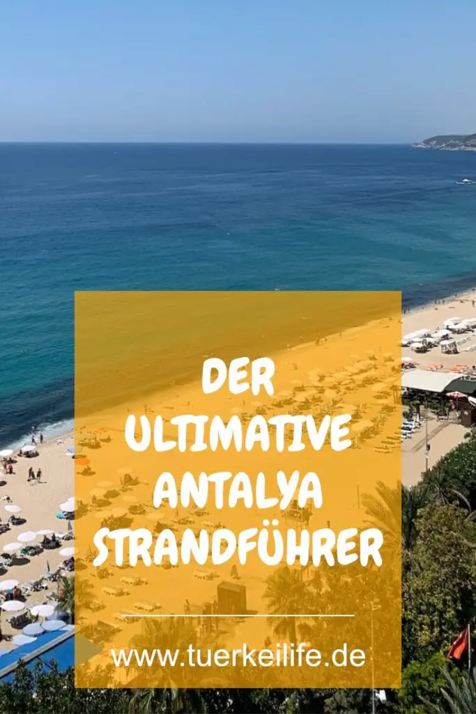De mooiste stranden van Antalya en omgeving