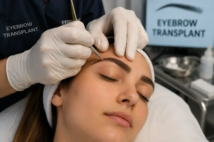 Die Top 10 Kliniken für Augenbrauentransplantationen in der Türkei 2026: Methoden, Kosten und Vergleich