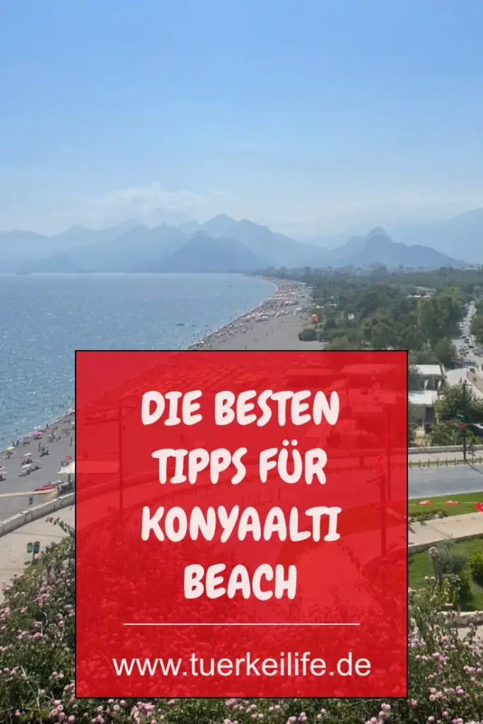 Dicas importantes para a praia de Konyaalti