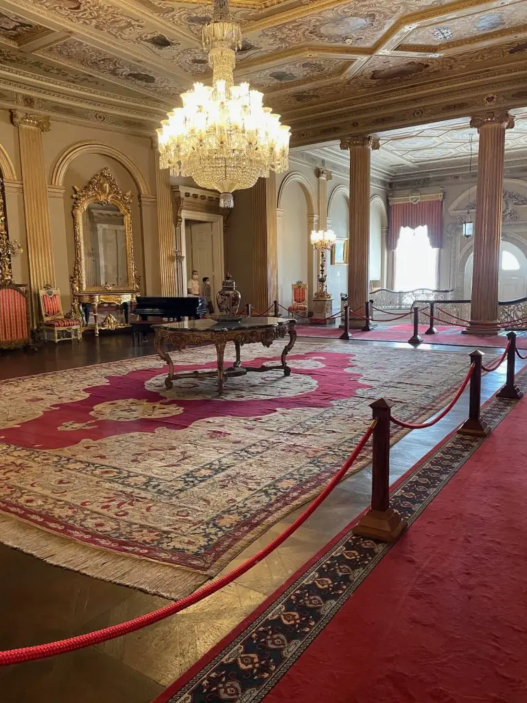Dolmabahce Palast Museum In Istanbul Besiktas Reiseguide Saal 2023 - Türkei Life