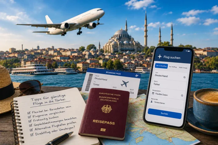 Günstig in die Türkei fliegen 2026: Die besten Tipps für billige Flüge, Gepäck und Buchung