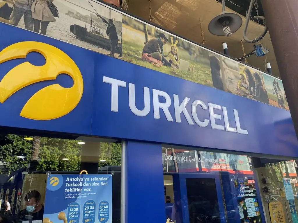 اینترنت و تلفن در ترکیه Turkcell 2023 - Turkey Life