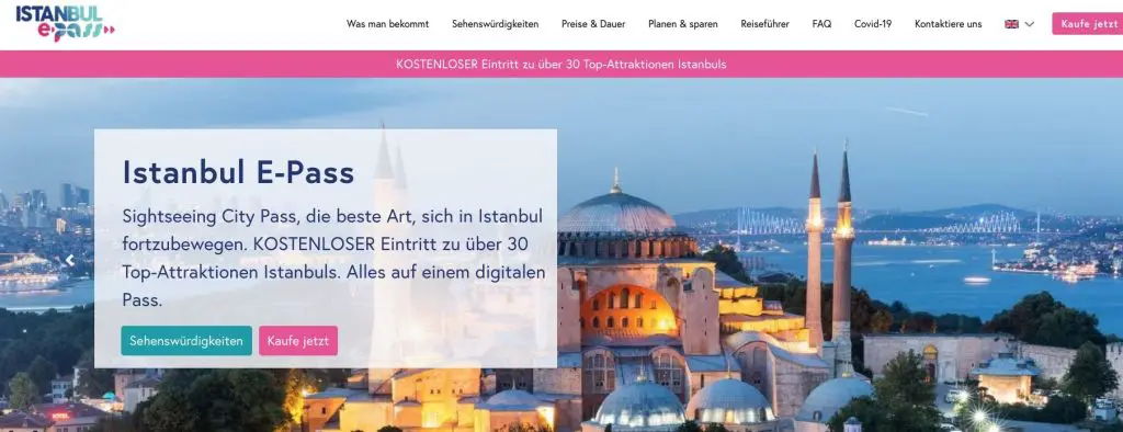 Istanbul E Pass Ist Es Das Wert Wie Geht Das Tarife Insider Informationen Website Screenshot 2023 - Türkei Life