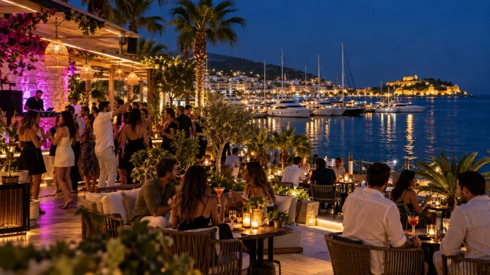 Kuşadası Nachtleben 2026: Die besten Bars, Clubs, Beachclubs und Restaurants