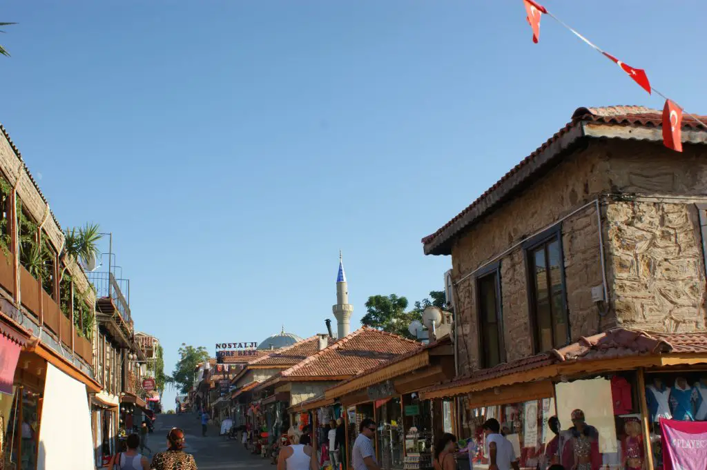 Reiseführer Zur Antiken Stadt Side Stadt Ansicht 2023 - Türkei Life