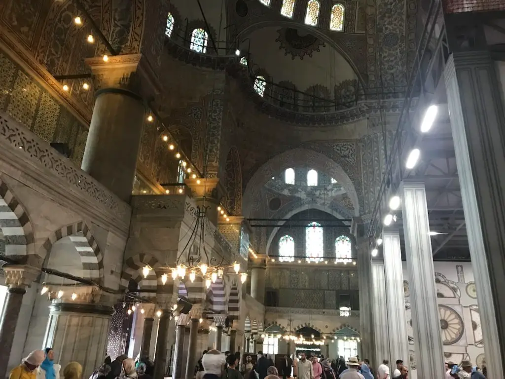 Sultanahmet Istanbul Hagia Sophia Moschee Innen 2023 - Türkei Life