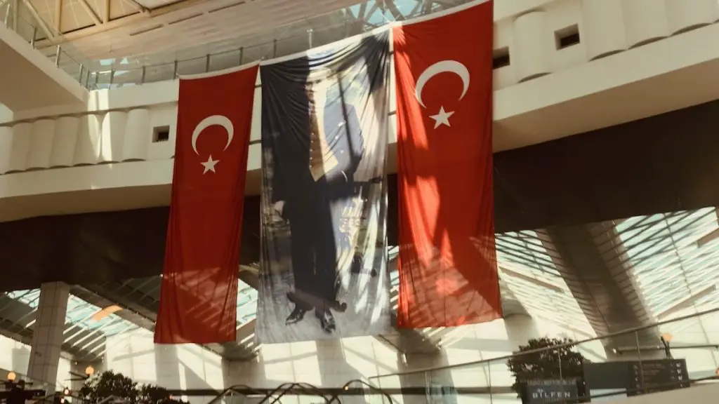 Türkische Flagge (Türk bayrağı) (Geschichte & Bedeutung) Ankara Flughafen