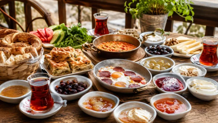 Türkisches Frühstück in der Türkei: Die vielfältigen Köstlichkeiten der Kahvaltı-Kultur