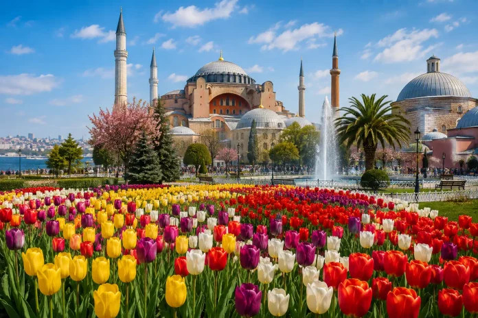 Tulpen in der Türkei: Geschichte, Bedeutung und die schönsten Orte zur Tulpenblüte