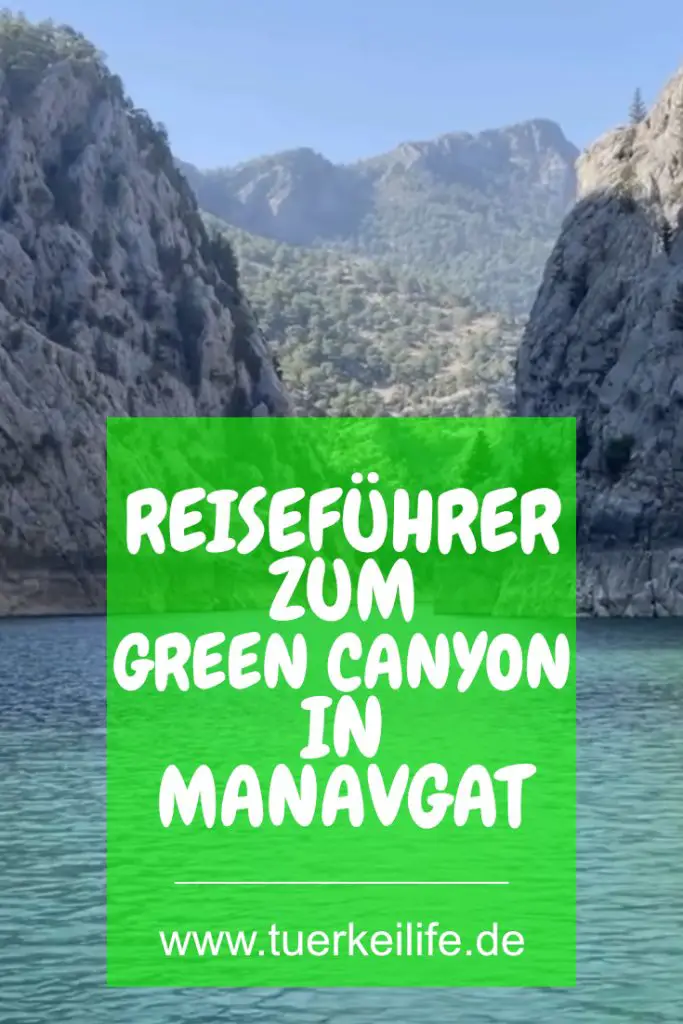 Ultimative Reiseführer Zum Green Canyon In Manavgat 2023 - Türkei Life
