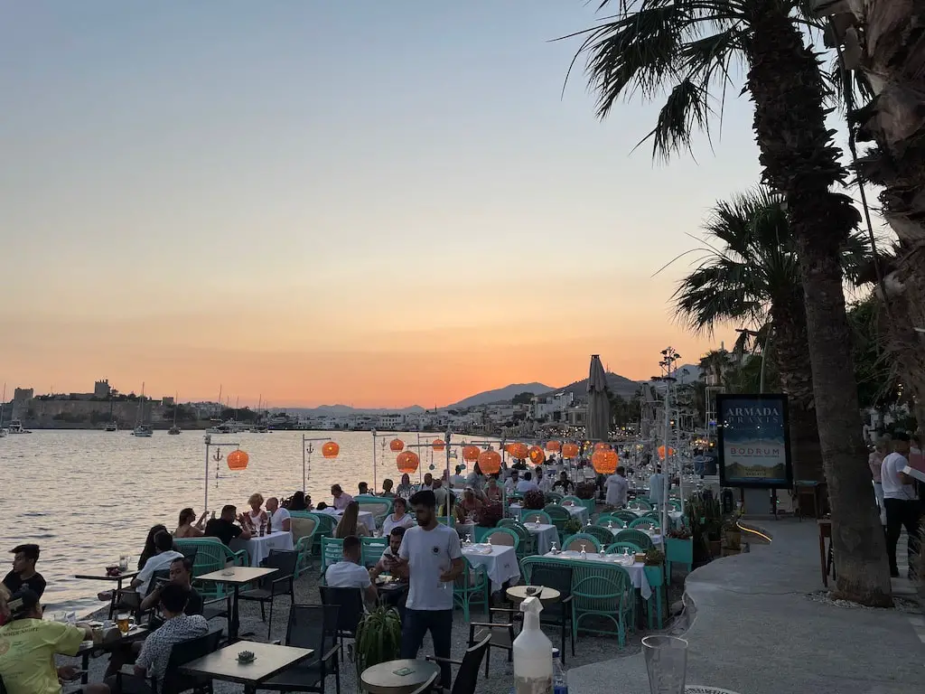 Bodrum Marina Restaurants 2023 - Türkei Life