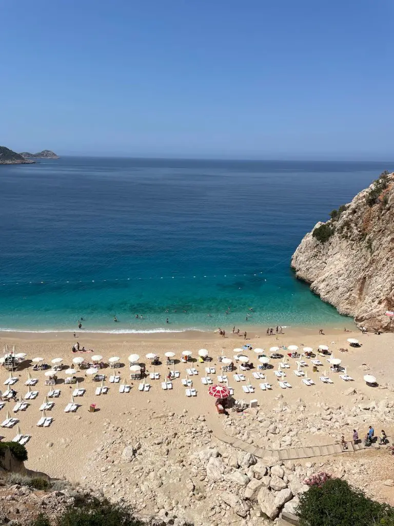 Kaputas Strand In Kas Das Kleine Paradies 2022 - Türkei Life