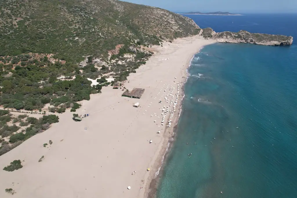 Patara Beach Patara Plaji Drone Shot 2023 - Turčija Life